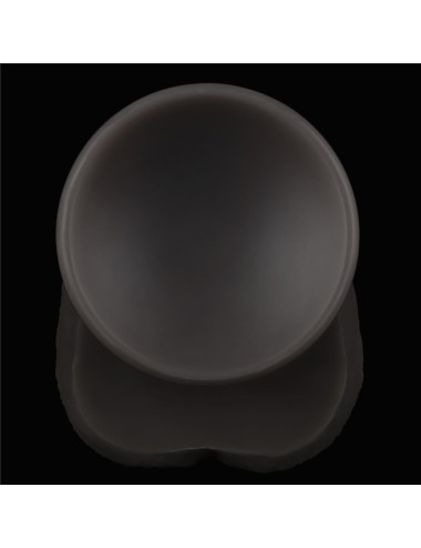 14.5'' Dual Layered Bendable Silicone Cock XXL(Black)