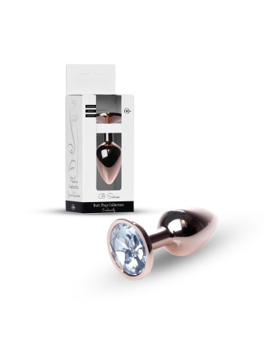 Plug-Jewellery Red Gold PLUG- Clear