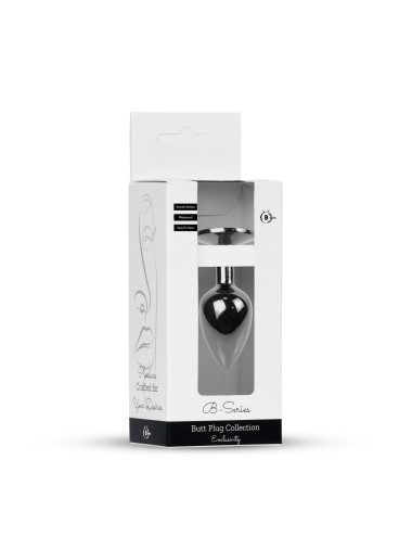 Plug-Jewellery Dark Silver PLUG- Light Blue