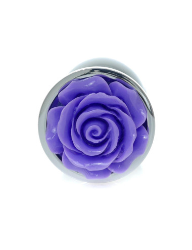 Plug-Jewellery Silver PLUG ROSE- Purple