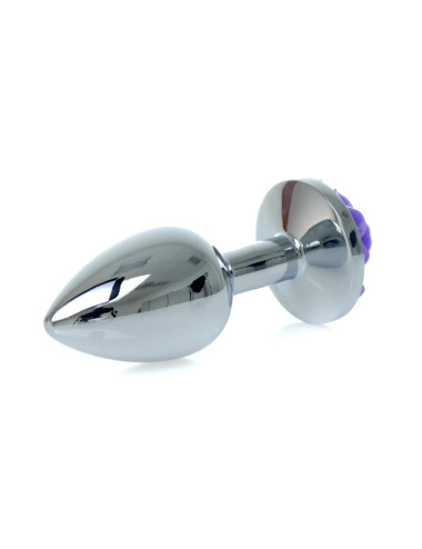 Plug-Jewellery Silver PLUG ROSE- Purple