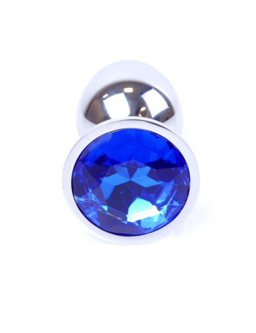 Plug-Jewellery Silver PLUG- Dark Blue