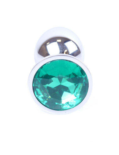 Plug-Jewellery Silver PLUG- Green