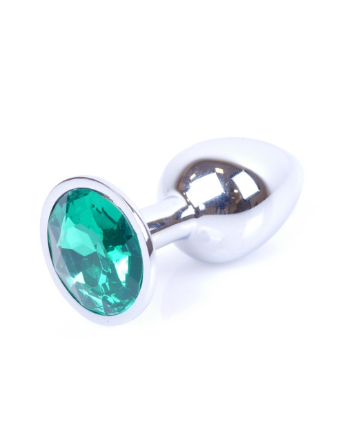 Plug-Jewellery Silver PLUG- Green
