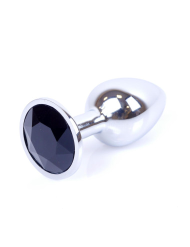 Plug-Jewellery Silver PLUG- Black