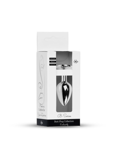 Plug-Jewellery Silver PLUG- Black