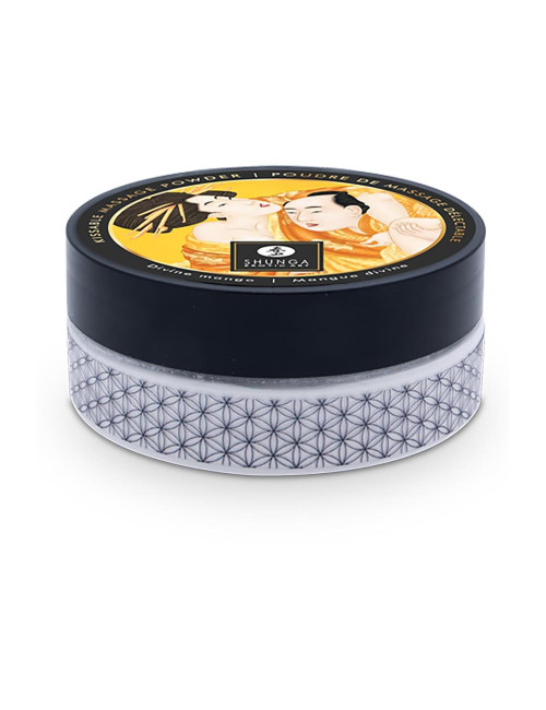 Mango Body Powder - Puder do masażu o smaku mango (śmieszne słodycze erotyczne)