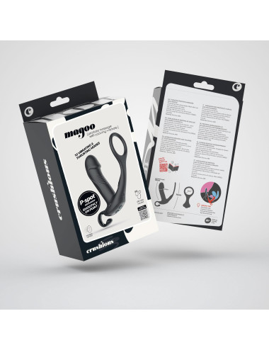 CRUSHIOUS MAGOO PROSTATE MASSAGER WITH COCKRING AND REMOTE CONTROL
