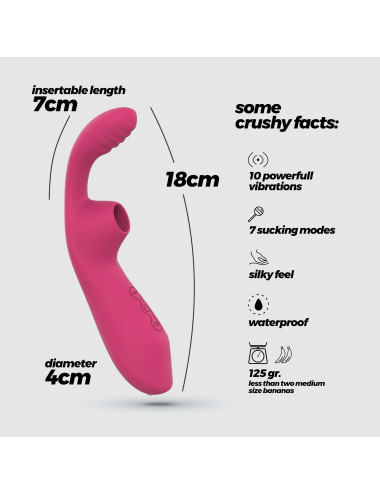 CRUSHIOUS CYRANO CLITORAL RECARGEABLE STIMULATOR