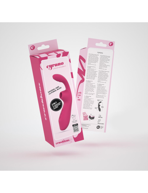 CRUSHIOUS CYRANO CLITORAL RECARGEABLE STIMULATOR