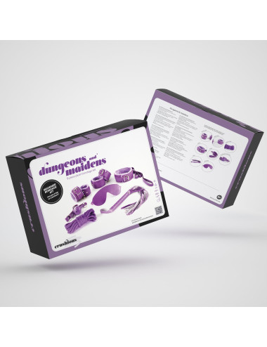 CRUSHIOUS DUNGEONS & MAIDENS BDSM KIT PURPLE