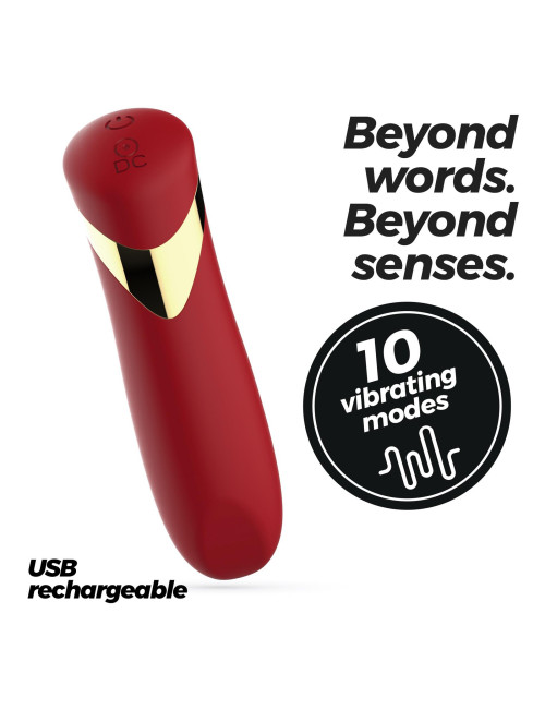 CRUSHIOUS BLINDERS RECHARGEABLE VIBRATING BULLET RED