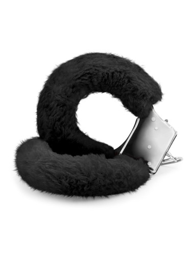 CRUSHIOUS DÉSIR NOIR HANDCUFFS SET + SATIN BLINDFOLD AND WARMING EFFECT LUBRICANT