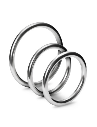 CRUSHIOUS METALEROS 3 METAL COCKRING SET