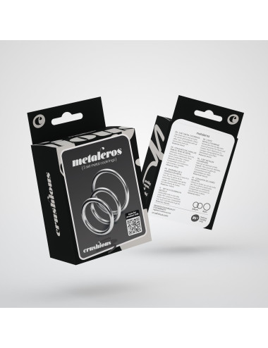 CRUSHIOUS METALEROS 3 METAL COCKRING SET