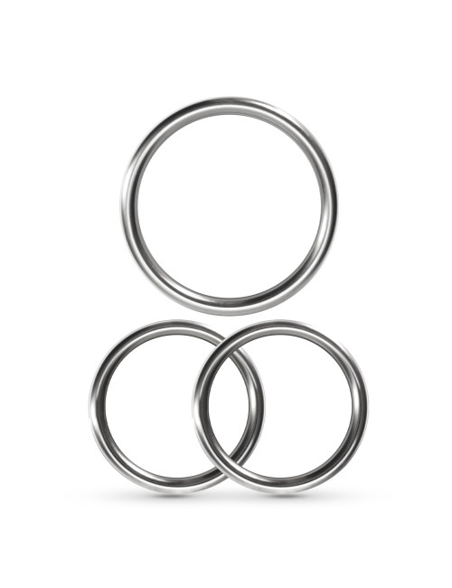 CRUSHIOUS METALEROS 3 METAL COCKRING SET