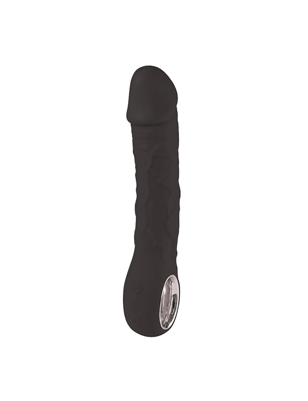Black vibrator - 10 different modes of vibration and heating function
