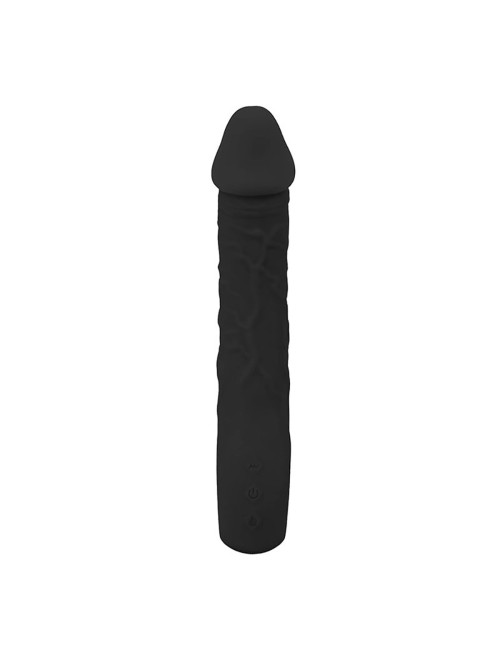 Black vibrator - 10 different modes of vibration and heating function