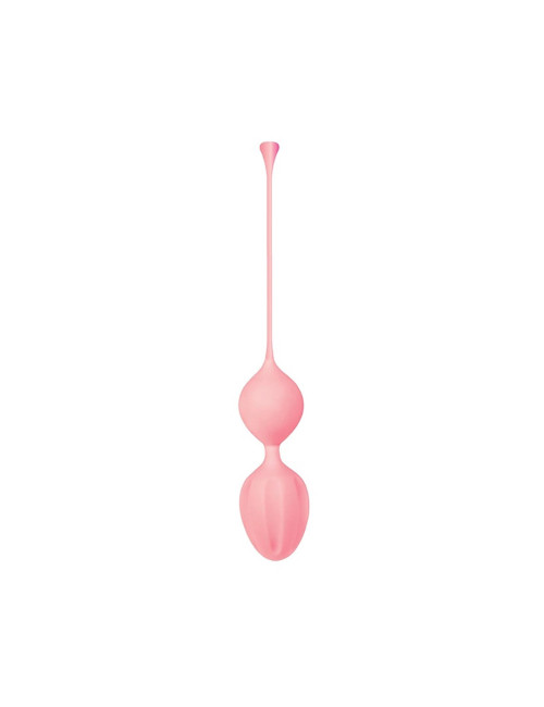 Kegel balls silikonowe bez wibracji – kulki do treningu dna miednicy, 19 cm, średnica 2,8 cm, 75 g