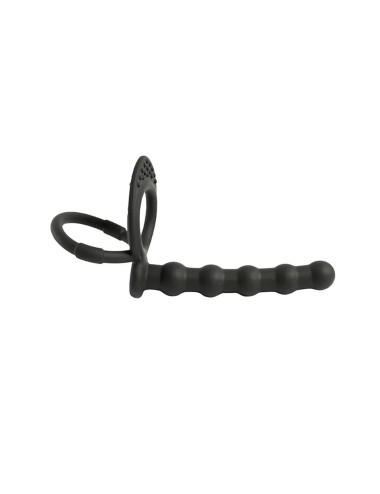 Dildo Strap On Silikonowy Bez Wibracji – Podwójna Penetracja