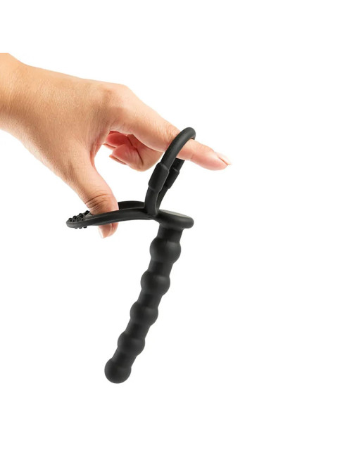 Dildo Strap On Silikonowy Bez Wibracji – Podwójna Penetracja
