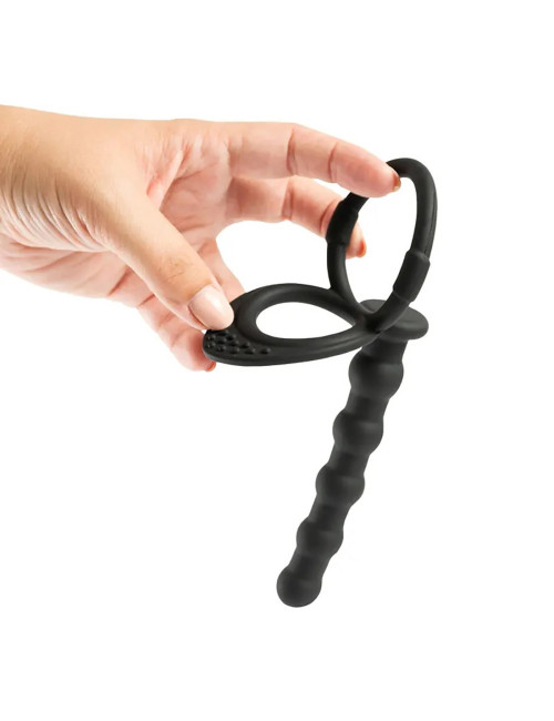 Dildo Strap On Silikonowy Bez Wibracji – Podwójna Penetracja