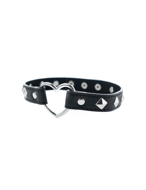 Adjustable heart collar