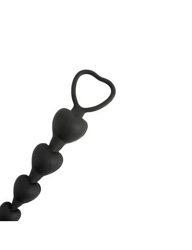 ANAL BEADS black heart