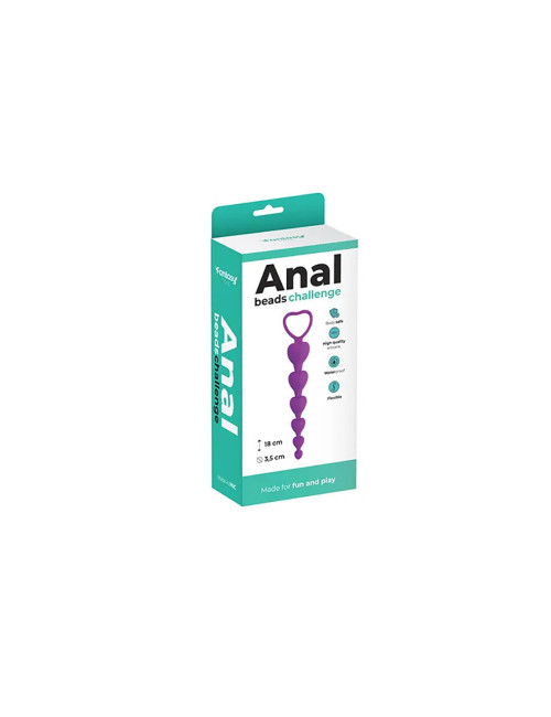 ANAL BEADS purple heart