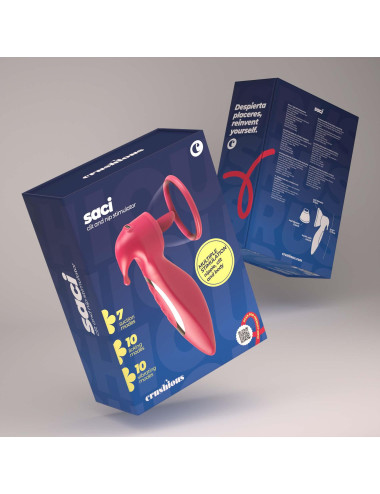 CRUSHIOUS SACI CLITORAL AND NIPPLE STIMULATOR WITH SUCTION