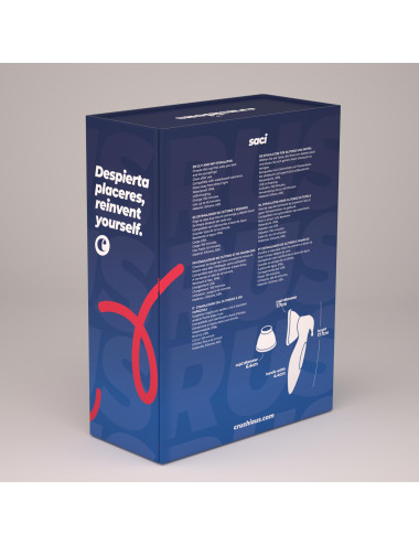 CRUSHIOUS SACI CLITORAL AND NIPPLE STIMULATOR WITH SUCTION