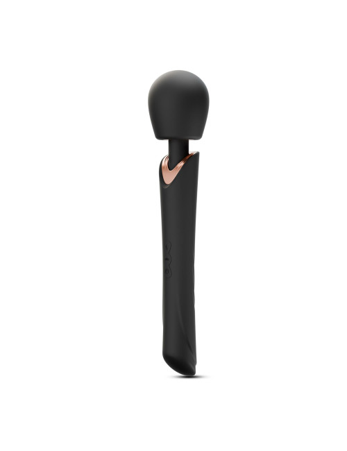 Crushious Holly Wand Massager Black – masażer wand do kąpieli i masażu całego ciała, 10 trybów, Climax, ładowanie USB