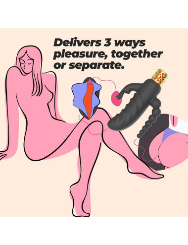 CRUSHIOUS ROMANOV CLASSIC VIBRATOR WITH REMOVABLE SILICONE SLEEVE