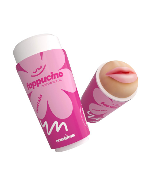 CRUSHIOUS FAPPUCINO SWEET KISS PORTABLE ORAL MASTURBATOR