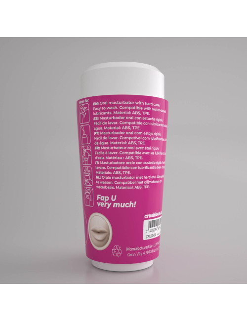Crushious Fappucino Sweet Kiss – Przenośny Masturbator Oralny