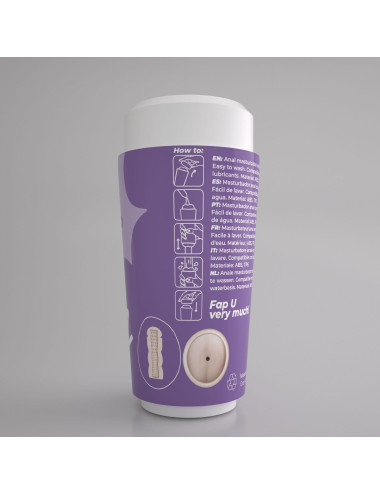 CRUSHIOUS FAPPUCINO HOT BUNS PORTABLE ANAL MASTURBATOR