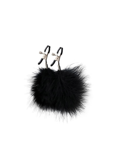 Feather nipple clamps with adjustable
pressure, and soft comfortable pads
