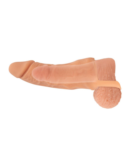 Nature Skin Extender Medium 18,5 cm - Masturbator i extension sleeve - Zabawki dla dorosłych - Waginy