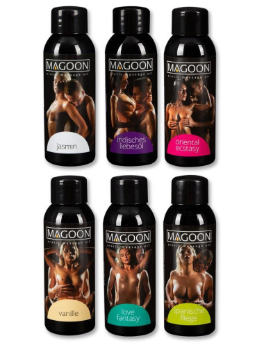 Magoon Zestaw 6x50 ml Olejków do masażu Afrodyzjaków