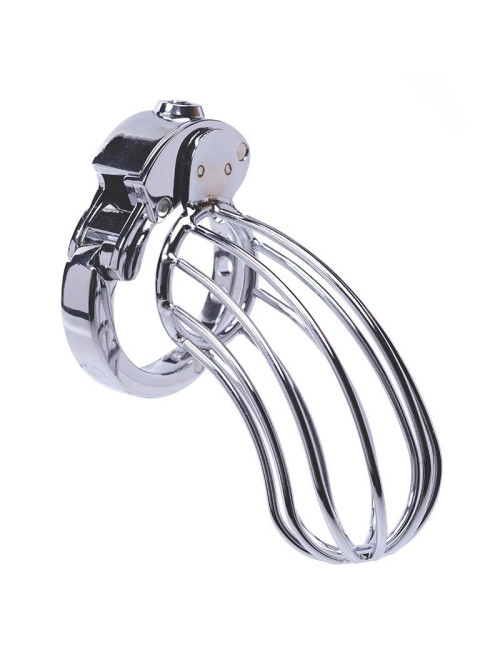 Klatka na penisa Stainless Steel 2 z zamkiem – Pas cnoty BDSM