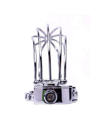 Stainless Steel Penis Cage 2 with Advanced Locking Mechanism