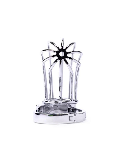 Stainless Steel Penis Cage 2 with Advanced Locking Mechanism