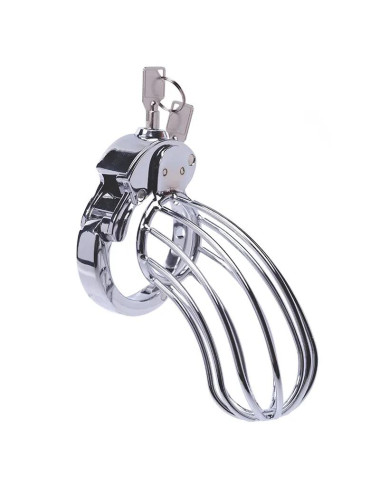 Stainless Steel Penis Cage 2 with Advanced Locking Mechanism