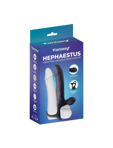 Vibrating dildo for double penetration Hephaestus