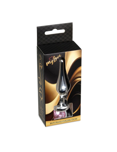 MyLove Toys - Jewellery Silver BUTT PLUG- Rose