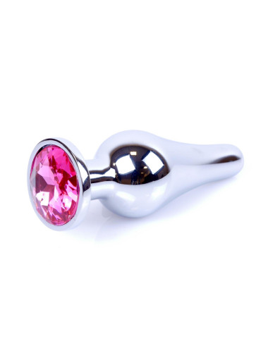 MyLove Toys - Jewellery Silver BUTT PLUG- Pink