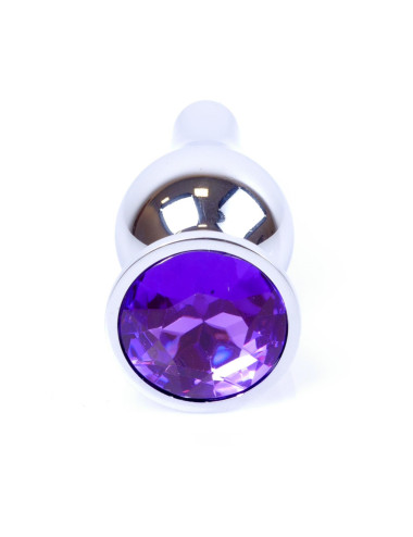 MyLove Toys - Jewellery Silver BUTT PLUG- Purple