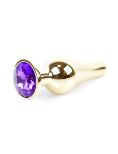MyLove Toys - Jewellery Gold BUTT PLUG- Purple