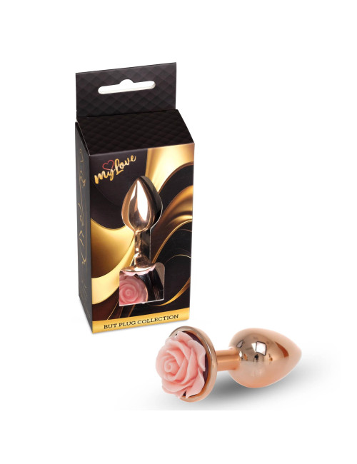 MyLove Toys - Jewellery Red Gold PLUG ROSE- Pink