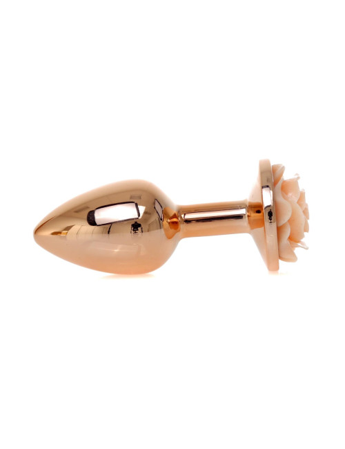 MyLove Toys Jewellery Red Gold - Korek analny ze stali (Peach)